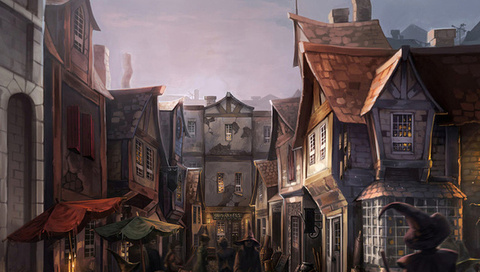 diagon alley, Harry potter,  ,  , -