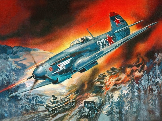 -9, fighter, russian, , yak-9k, , Yakovlev