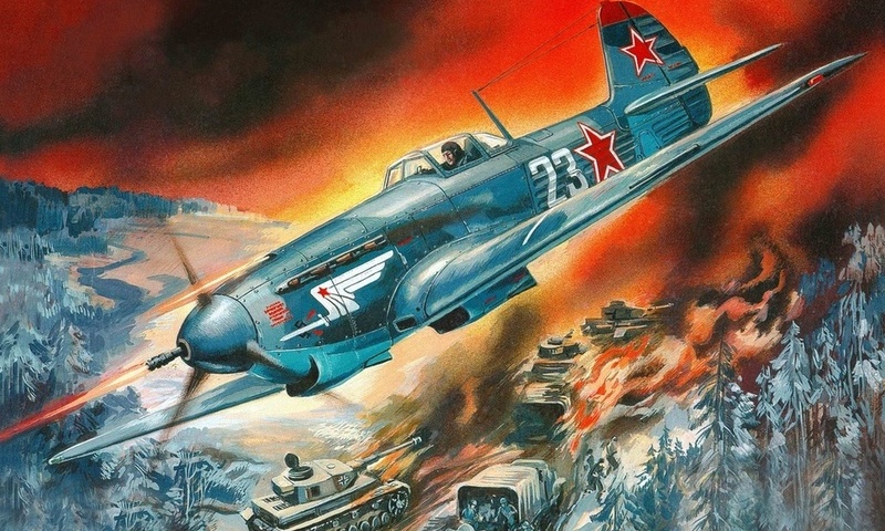 -9, fighter, russian, , yak-9k, , Yakovlev