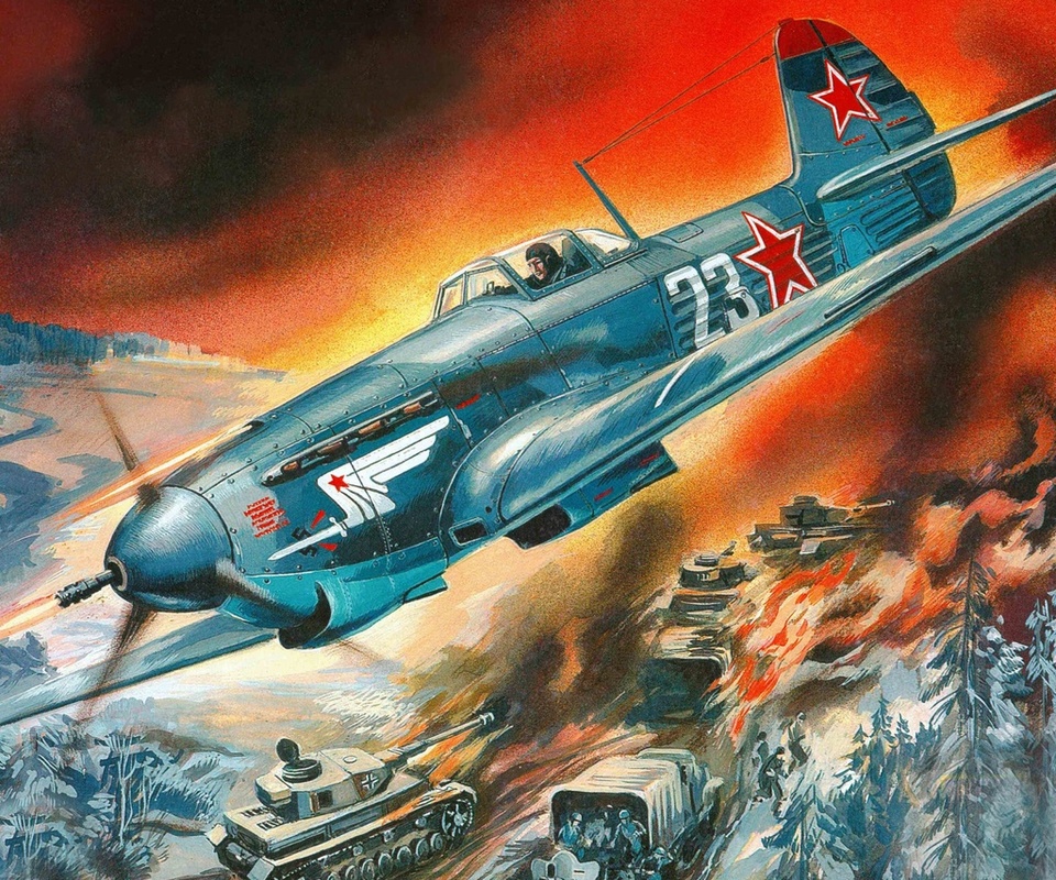 -9, fighter, russian, , yak-9k, , Yakovlev