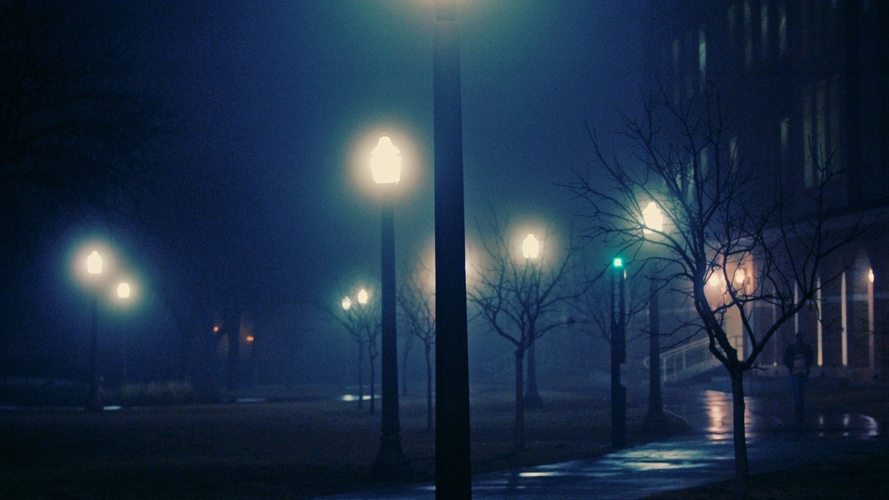 night, foggy, , , , 