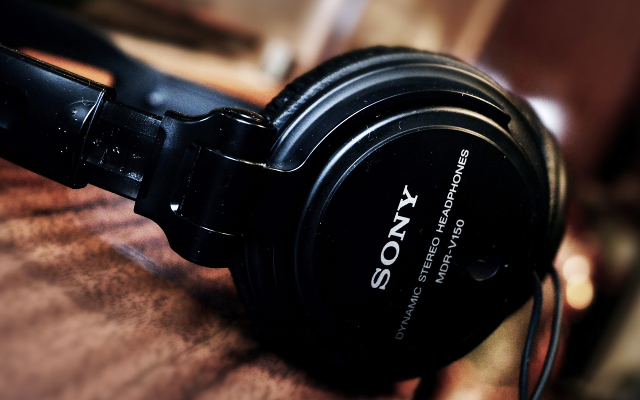 , headphones, Sony