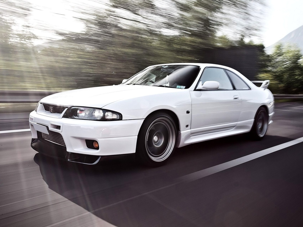 desktop, nissan skyline, white, r33, Car, automobile, wallpapers, jdm, japan, speed