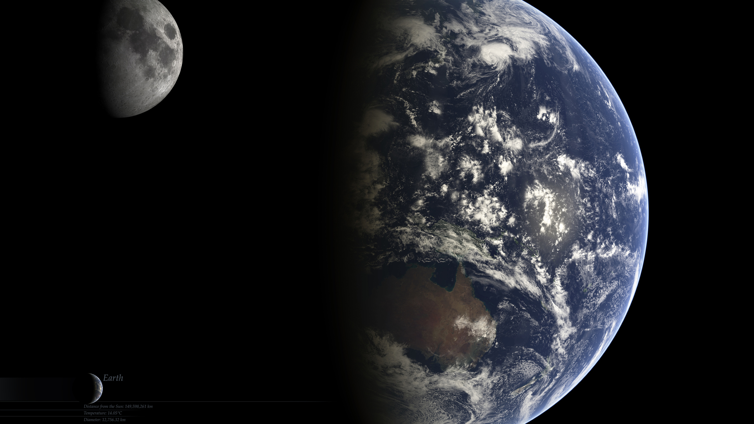 , , moon, earth