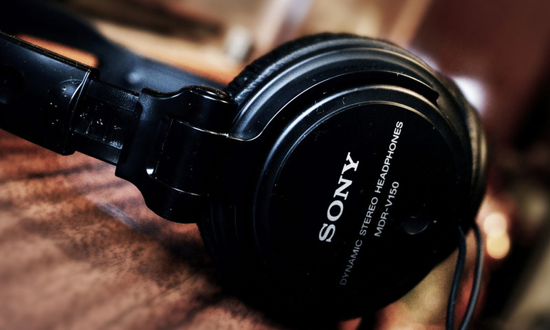 , headphones, Sony