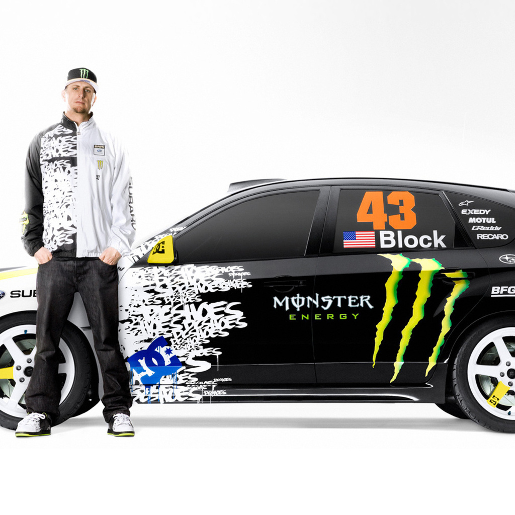 Ken block, subaru, 43, enegy, monster