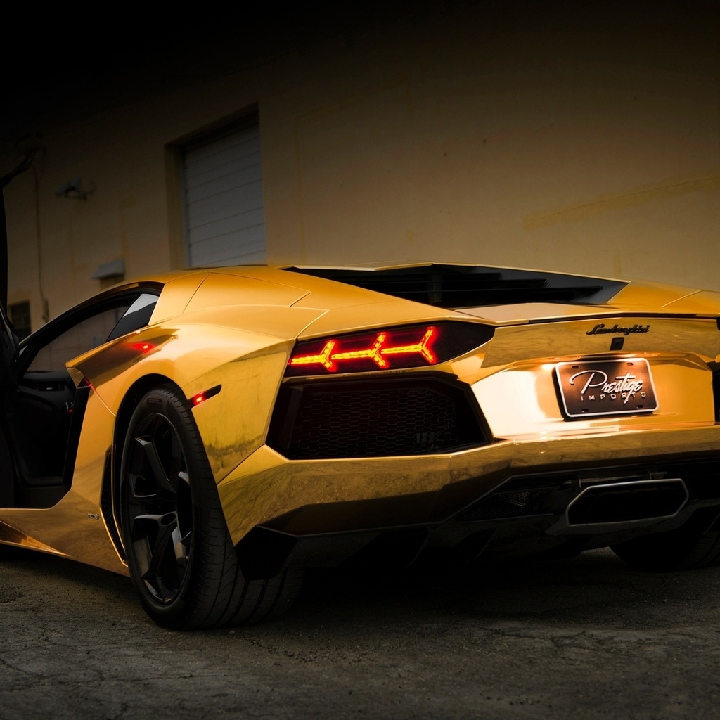 , , gold, , aventador, , Lamborghini, 