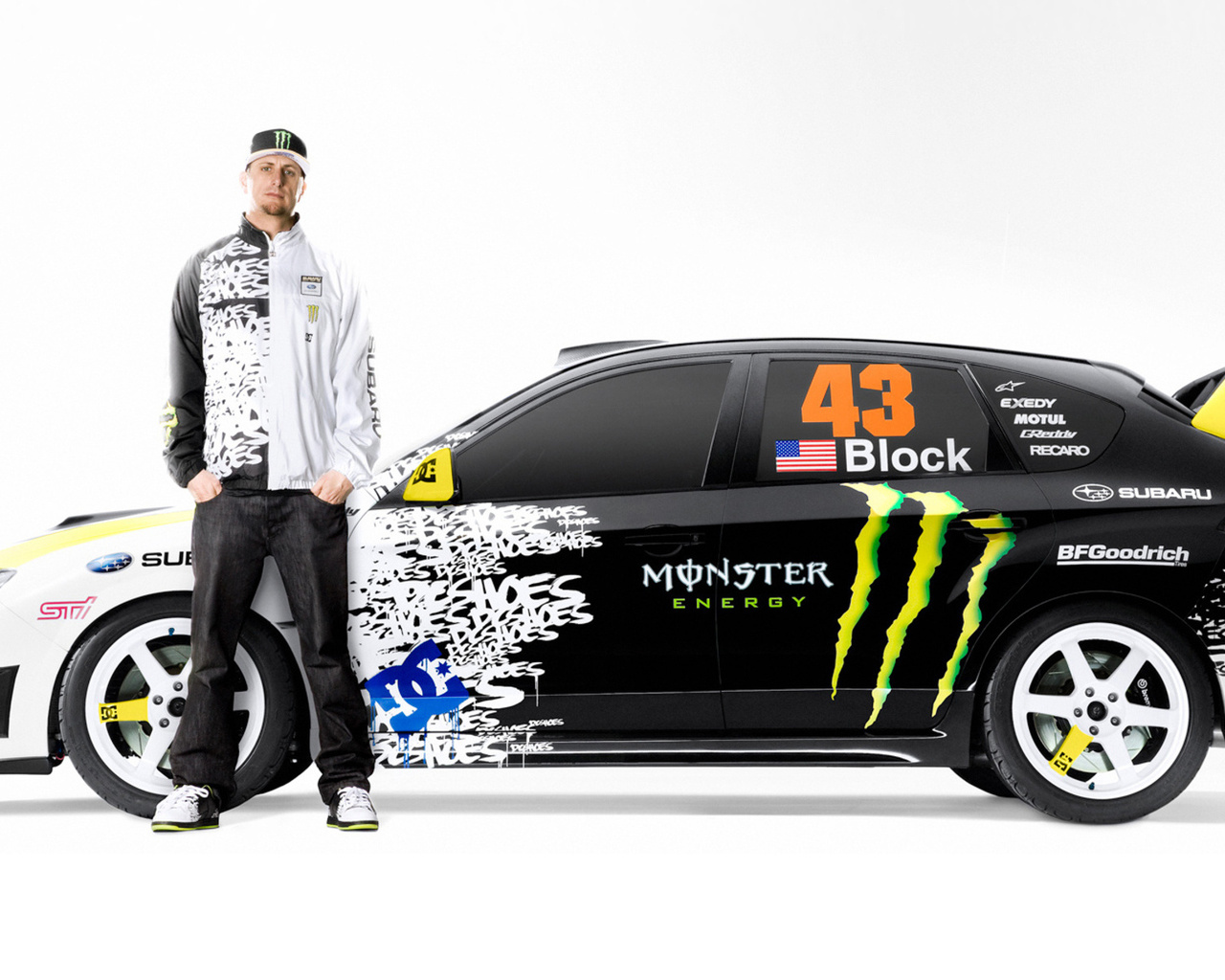 Ken block, subaru, 43, enegy, monster