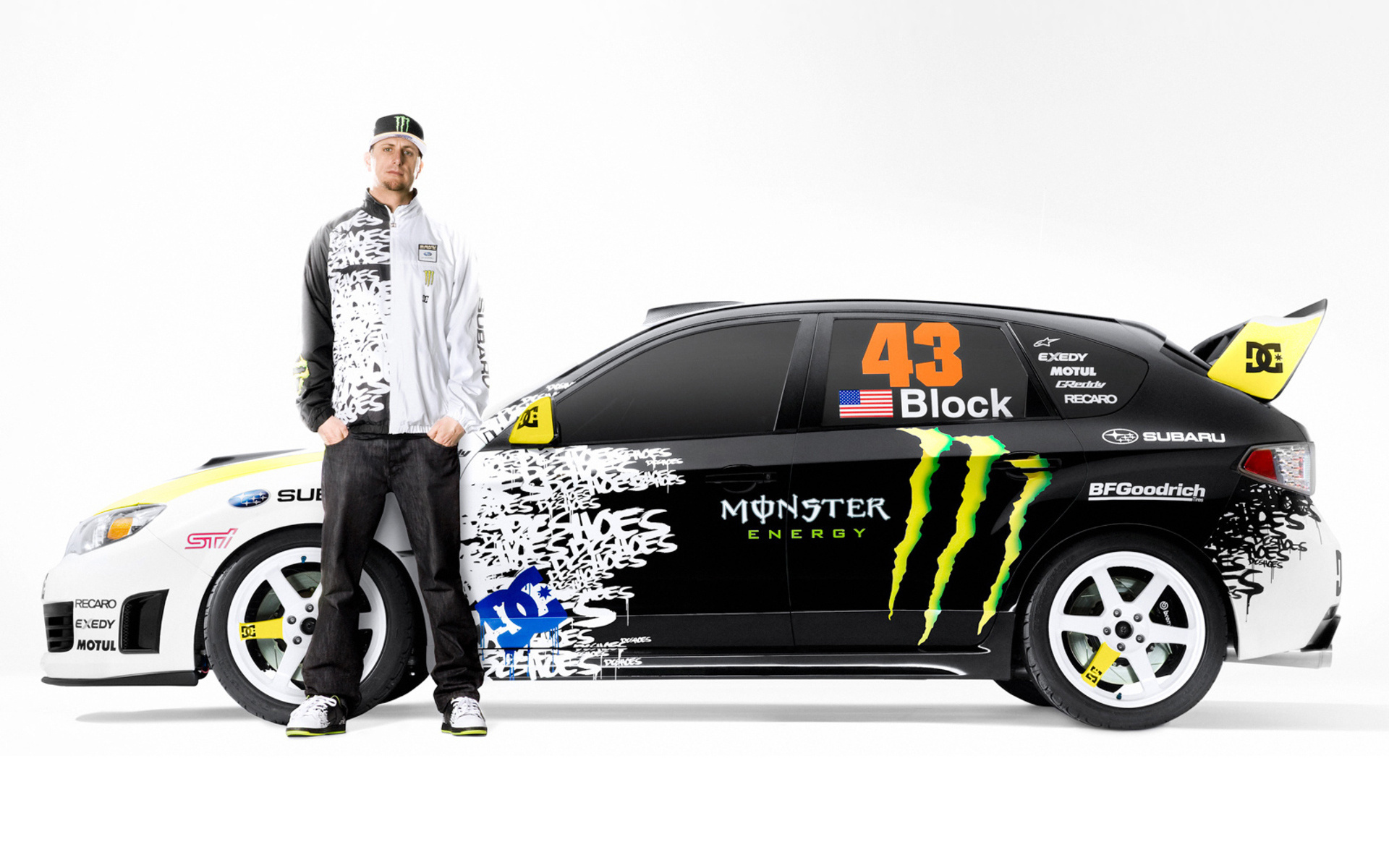 Ken block, subaru, 43, enegy, monster