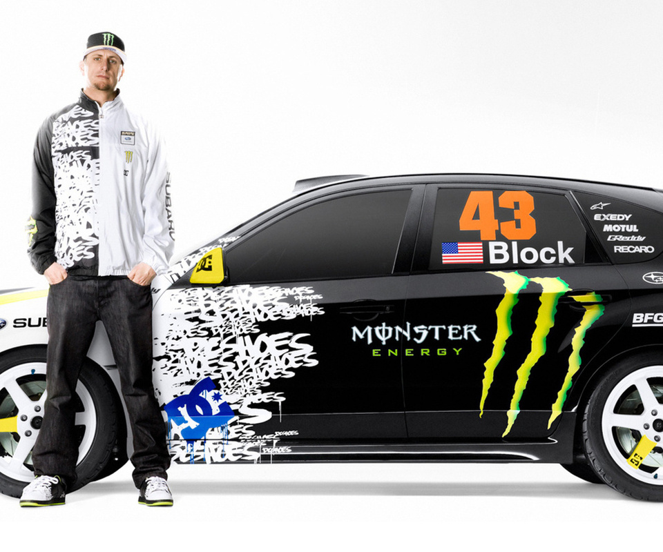 Ken block, subaru, 43, enegy, monster