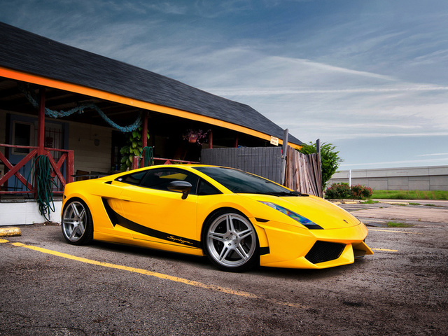 superleggera, Lamborghini, , , yellow, gallardo