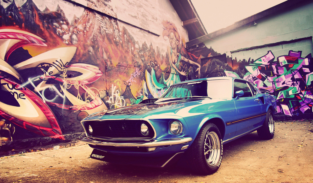 classic, , 1969, , Ford, muscle car, mustang, v8