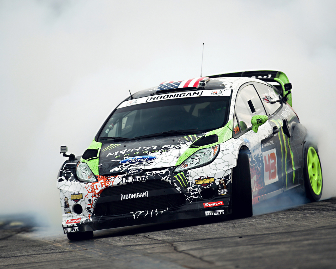 sportcar, gymkhana, monster energy, tuning, drift, Ford, smoke, fiesta, ken block