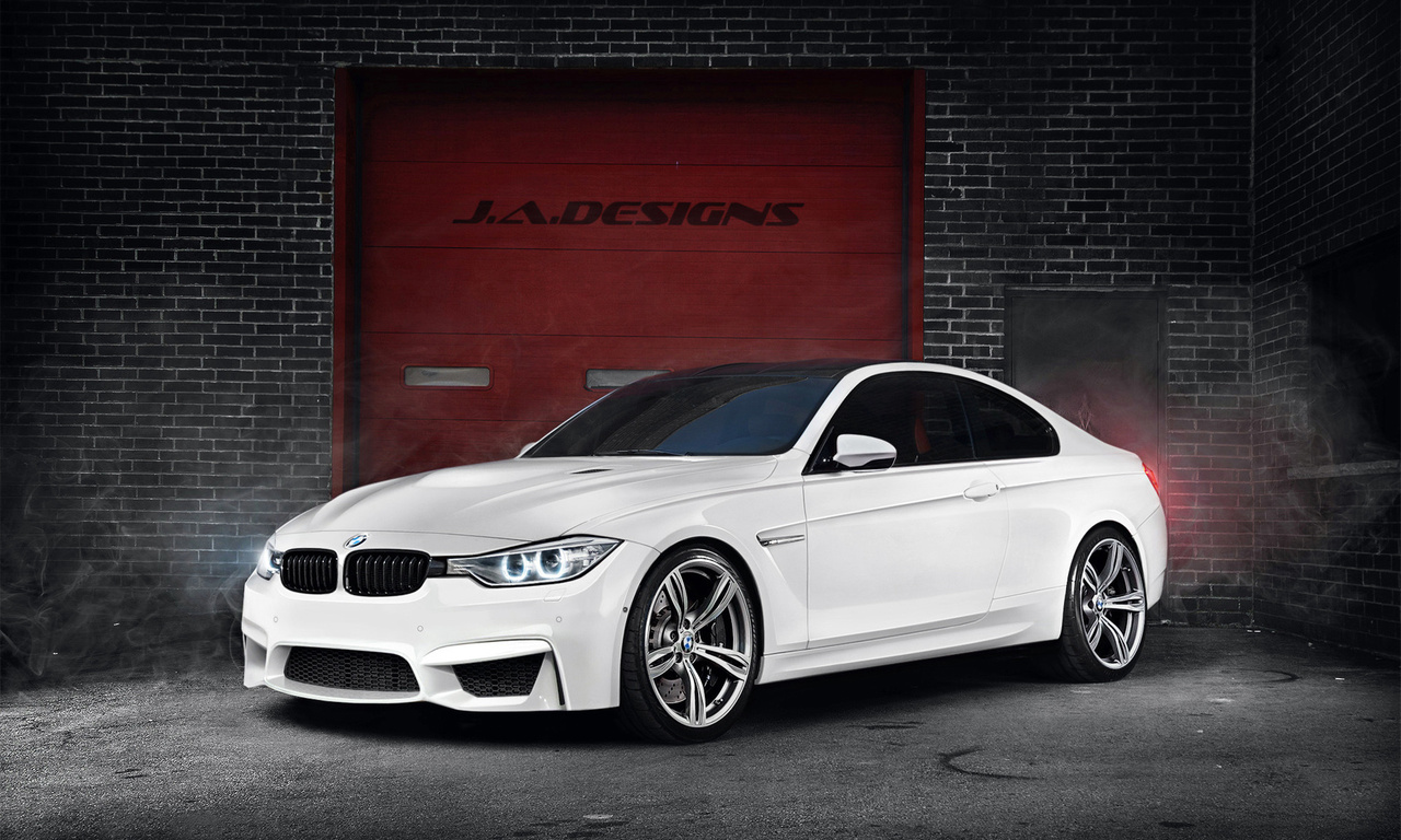 f82, by j.a.designs, white, Bmw, m4, concept car, 2015 coupe