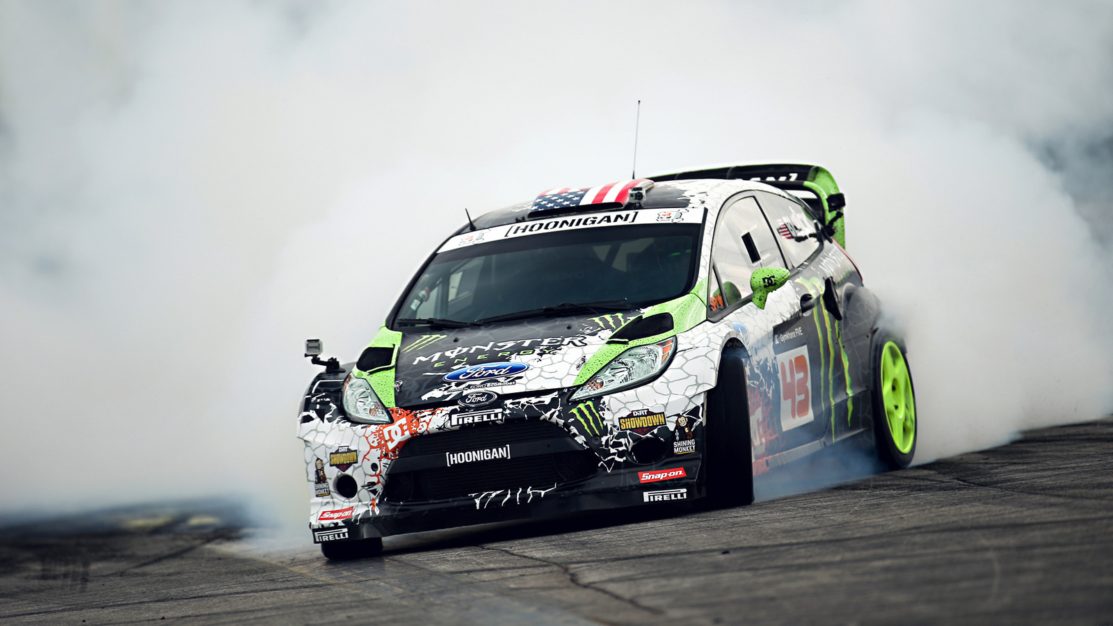 sportcar, gymkhana, monster energy, tuning, drift, Ford, smoke, fiesta, ken block