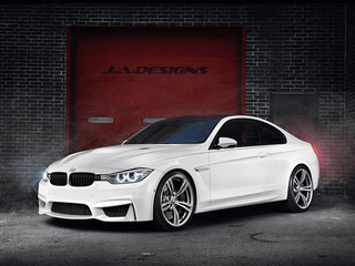 f82, by j.a.designs, white, Bmw, m4, concept car, 2015 coupe