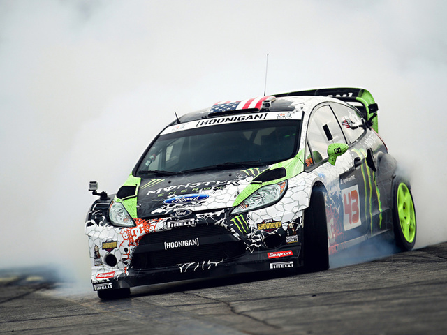 sportcar, gymkhana, monster energy, tuning, drift, Ford, smoke, fiesta, ken block