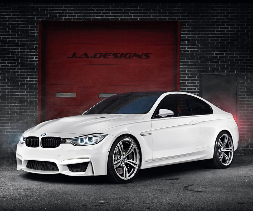 f82, by j.a.designs, white, Bmw, m4, concept car, 2015 coupe