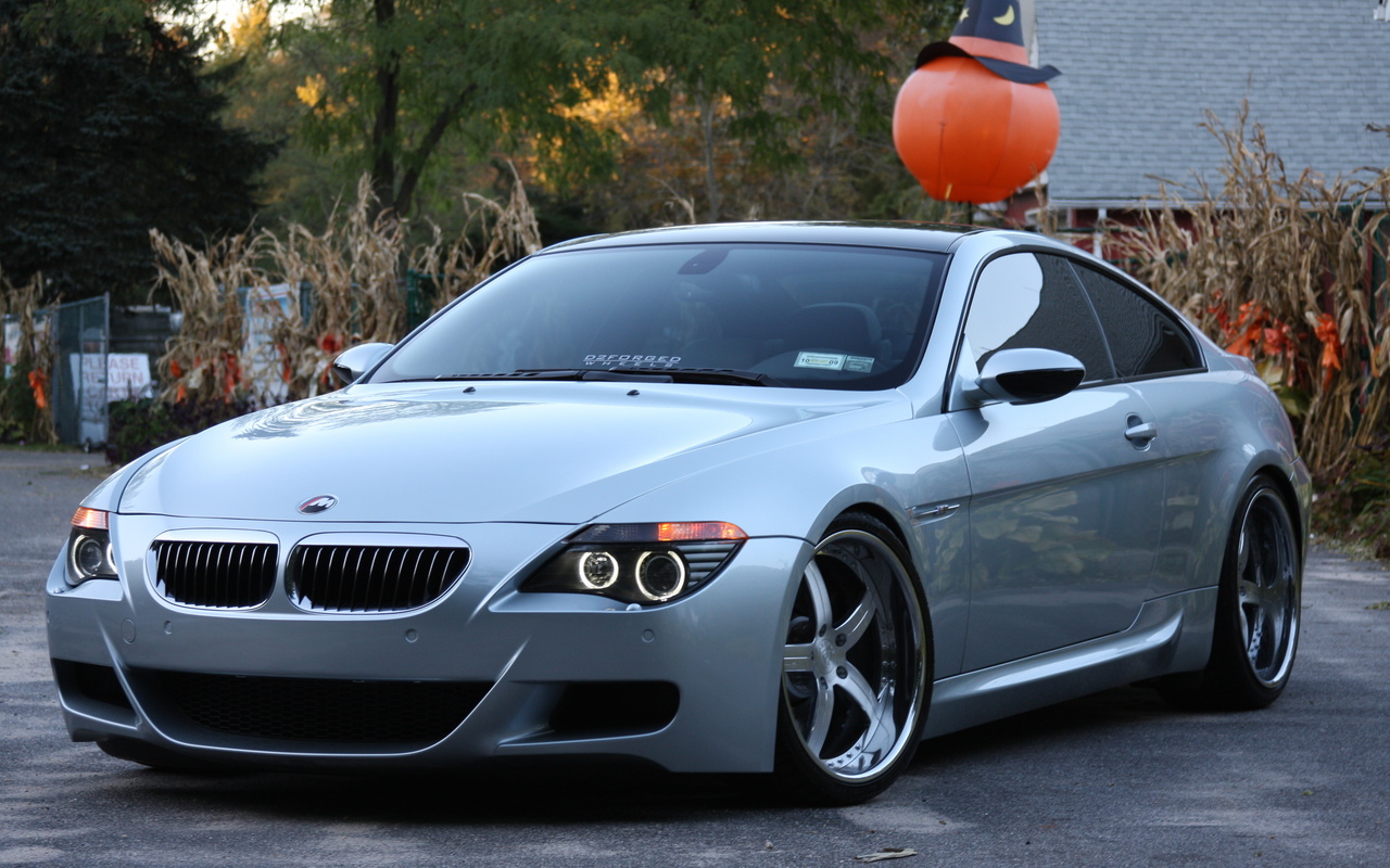 Bmw, silver, m6, , ,  , e63, 