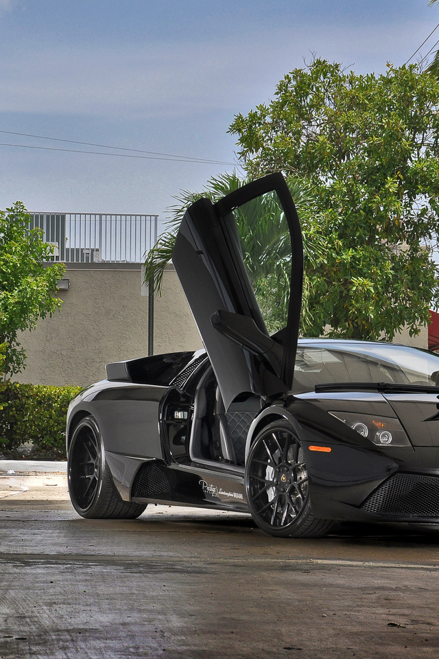 murcielago, black, , , Lamborghini, 