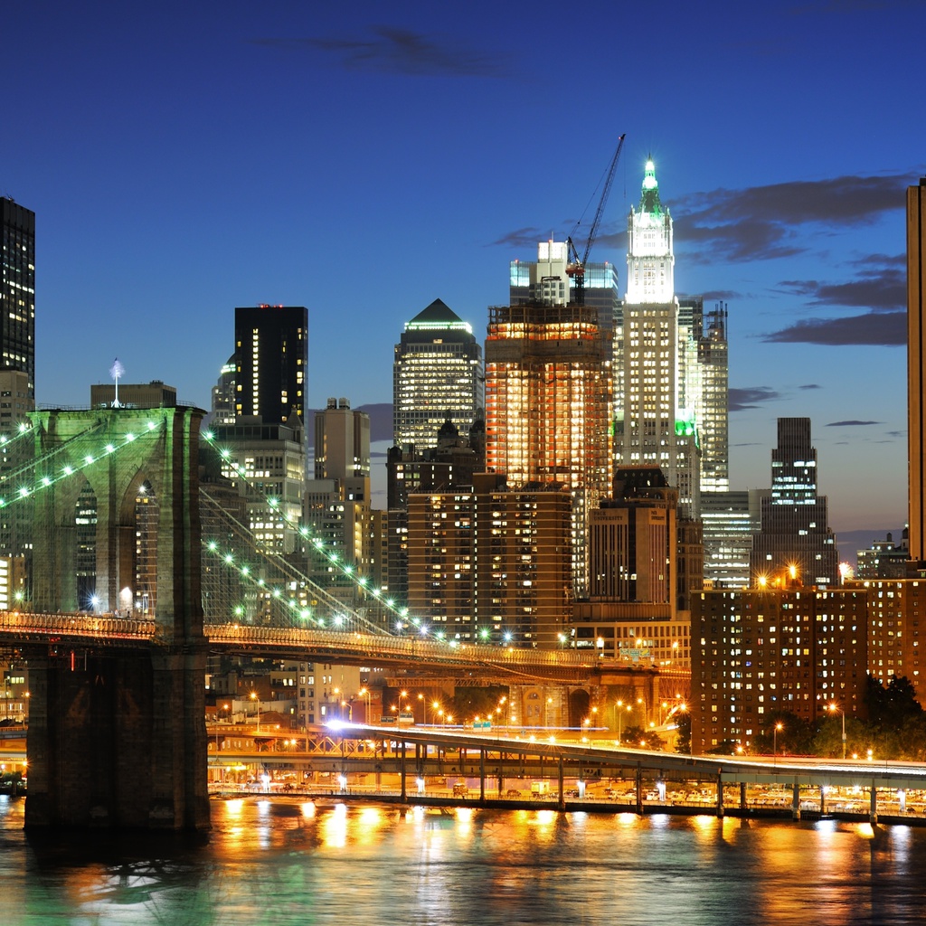 New york city, nyc, -,  , brooklyn bridge, usa