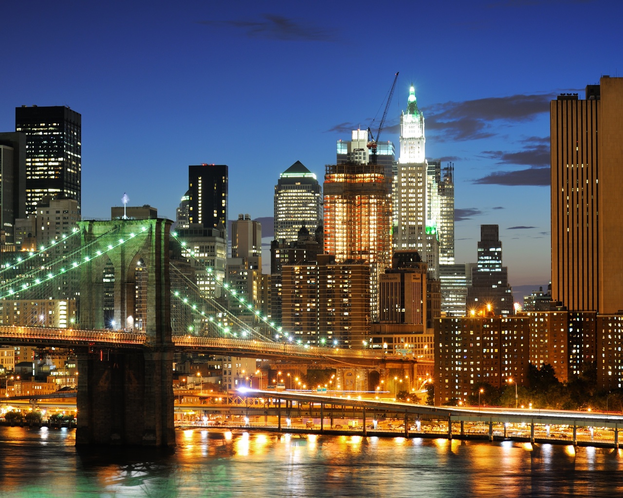 New york city, nyc, -,  , brooklyn bridge, usa