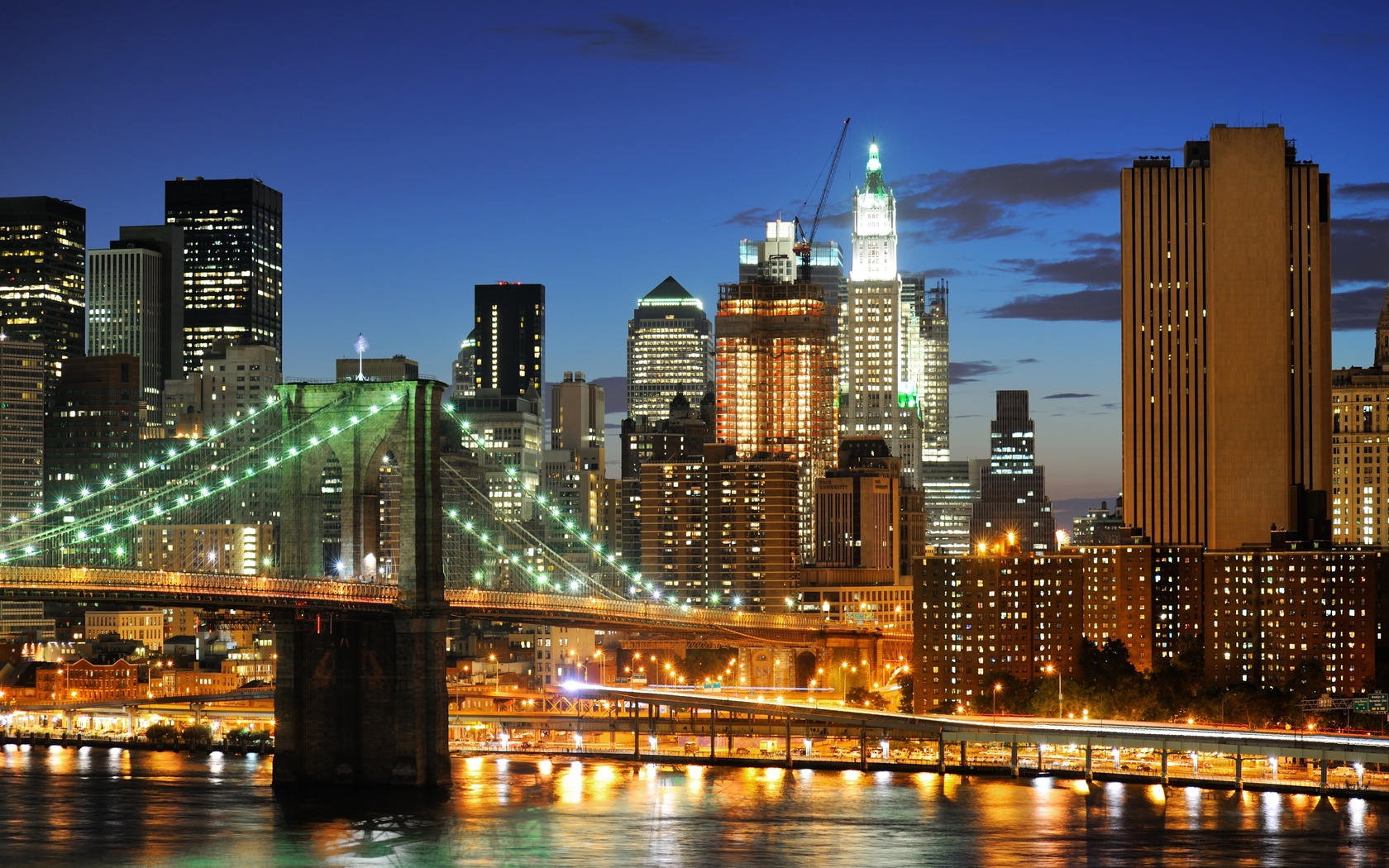 New york city, nyc, -,  , brooklyn bridge, usa