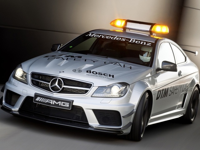 , , black series, Mercedes-benz, amg, c63, coupe, safety car, 