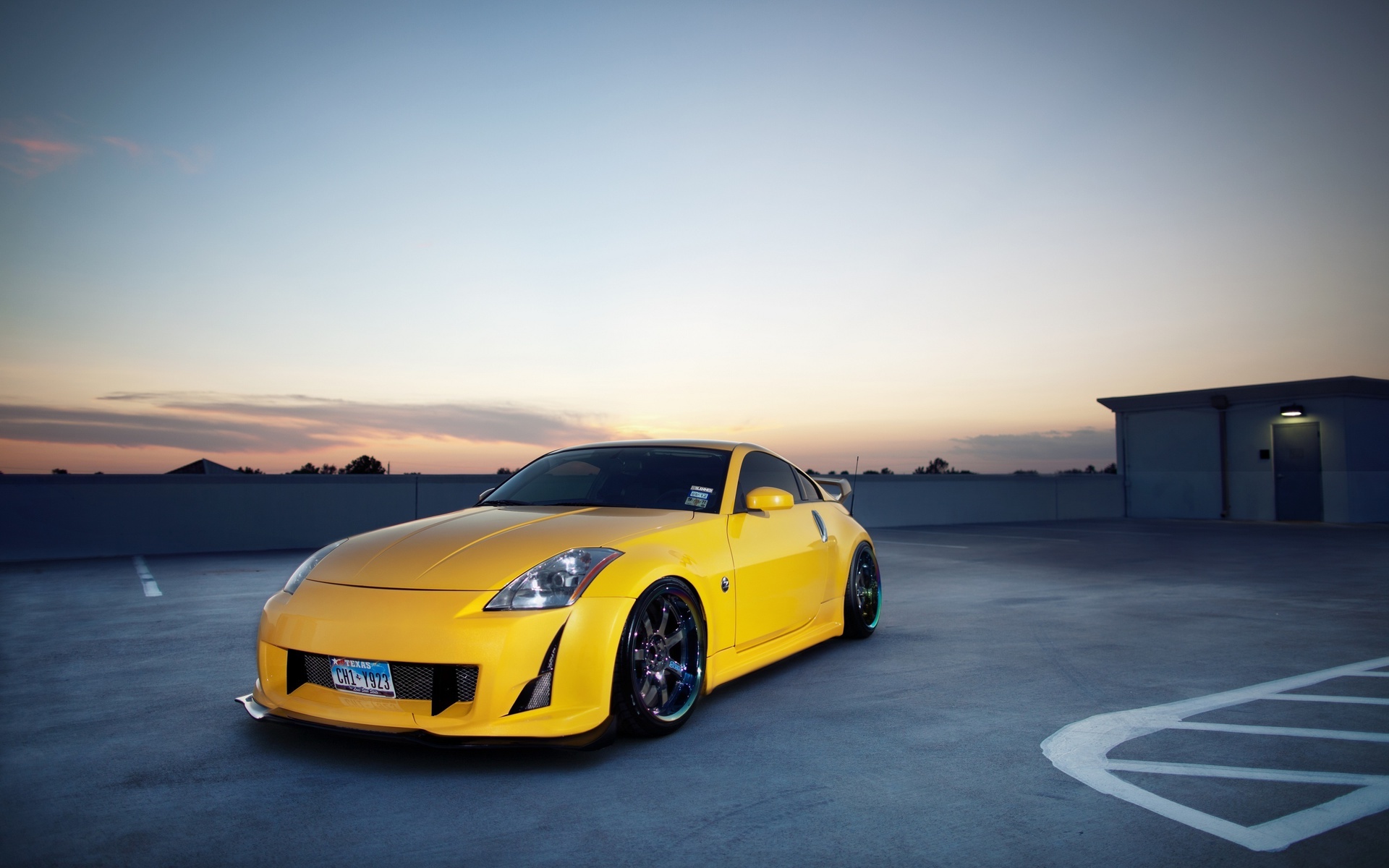 Auto, tuning, photo, nissan, wallpapers auto, tuning auto, city, nissan 350z, parking, cars, 350z
