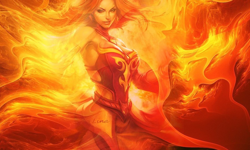  2, dota 2, lina, 