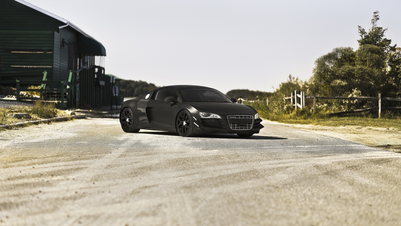 r8, 8,  ,  , , Audi, black matte, 