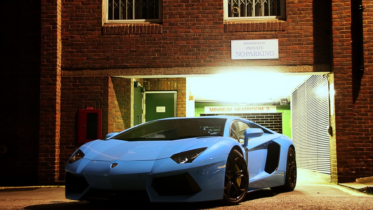 Lamborghini, , lp700-4, blue, , , aventador