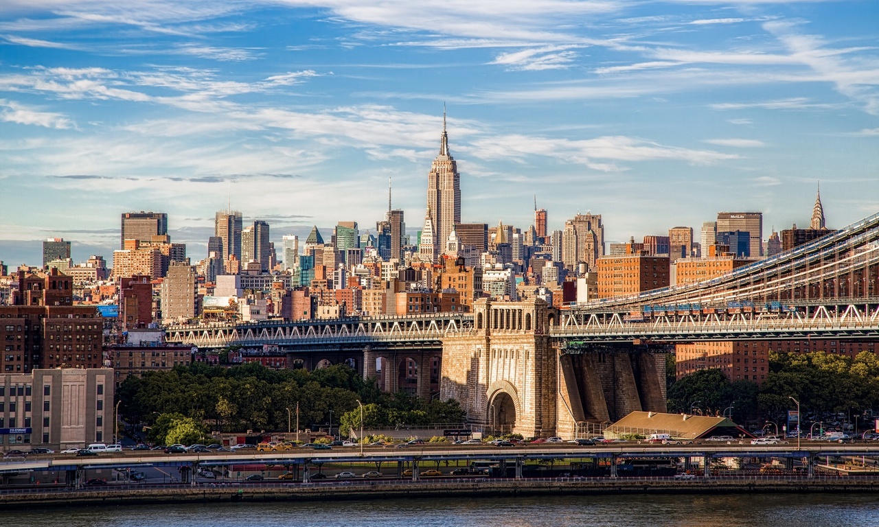 Brooklyn bridge,  , new york city, , manhattan