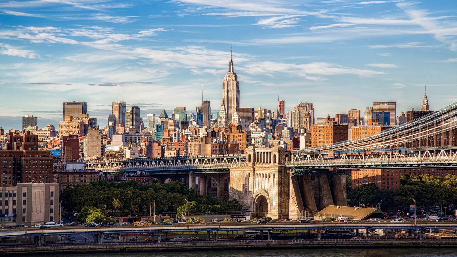 Brooklyn bridge,  , new york city, , manhattan