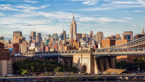 Brooklyn bridge,  , new york city, , manhattan