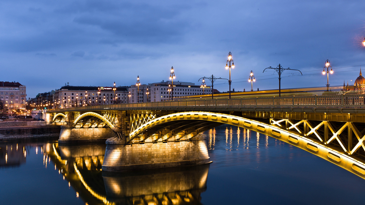 magyarorsz__g, ,  , Budapest, margit bridge, 