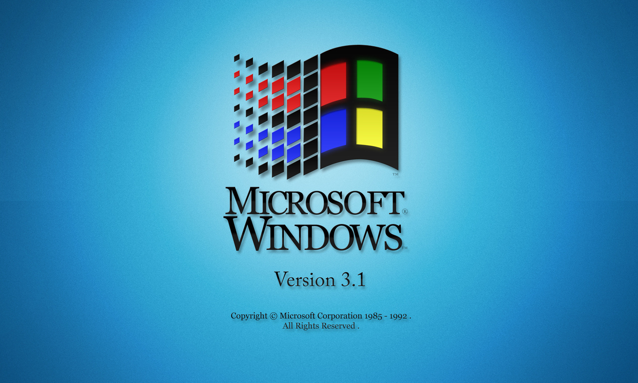 blue, Microsoft windows, retro, operating system