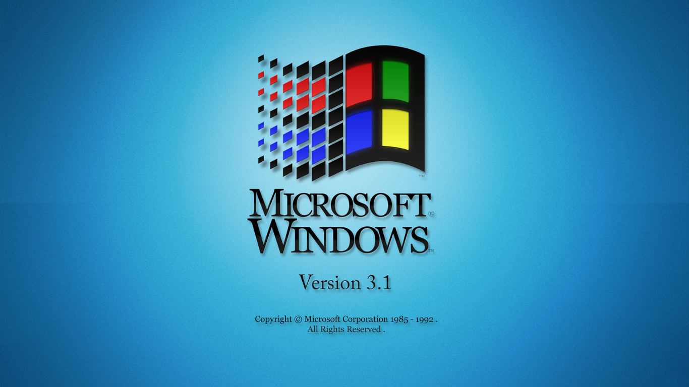 blue, Microsoft windows, retro, operating system