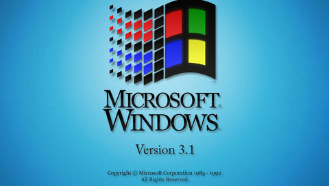 blue, Microsoft windows, retro, operating system