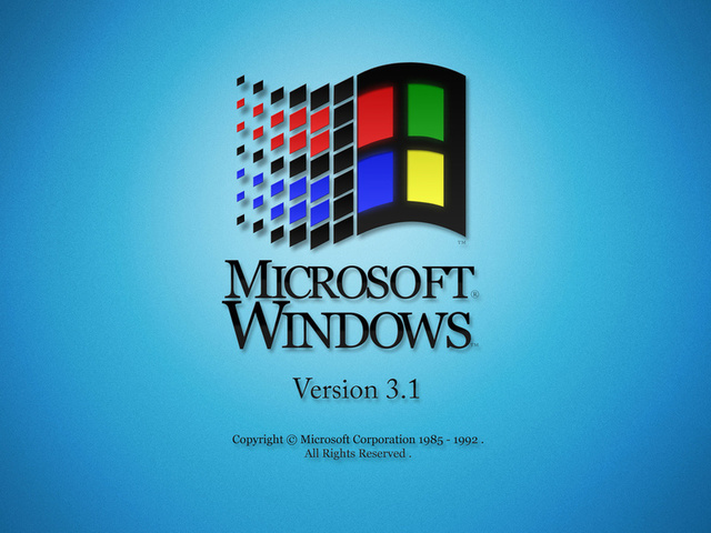 blue, Microsoft windows, retro, operating system