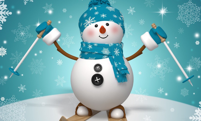 winter, snowman, ,  , snow