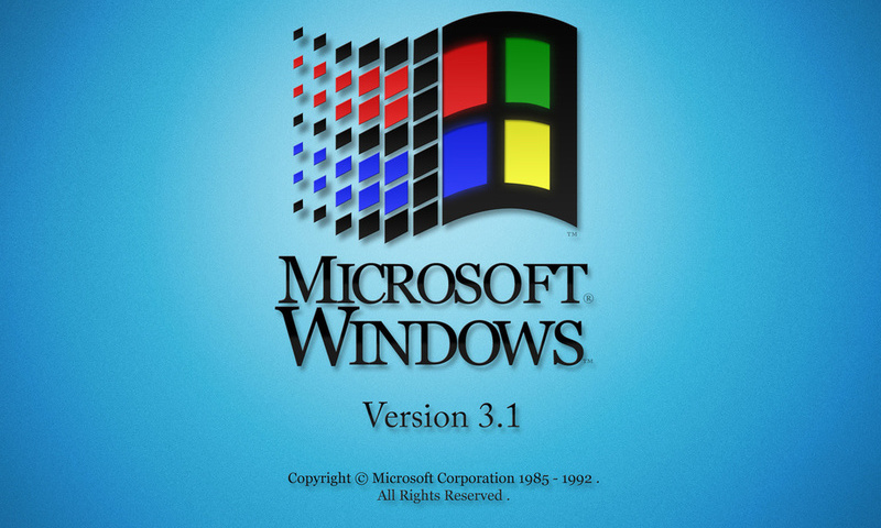 blue, Microsoft windows, retro, operating system