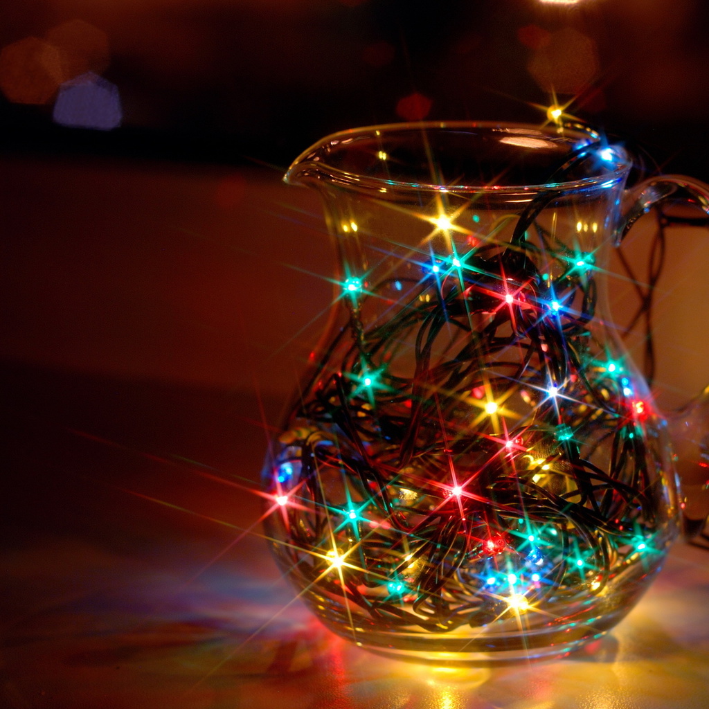 Lights, bokeh, window, star, glass, dream