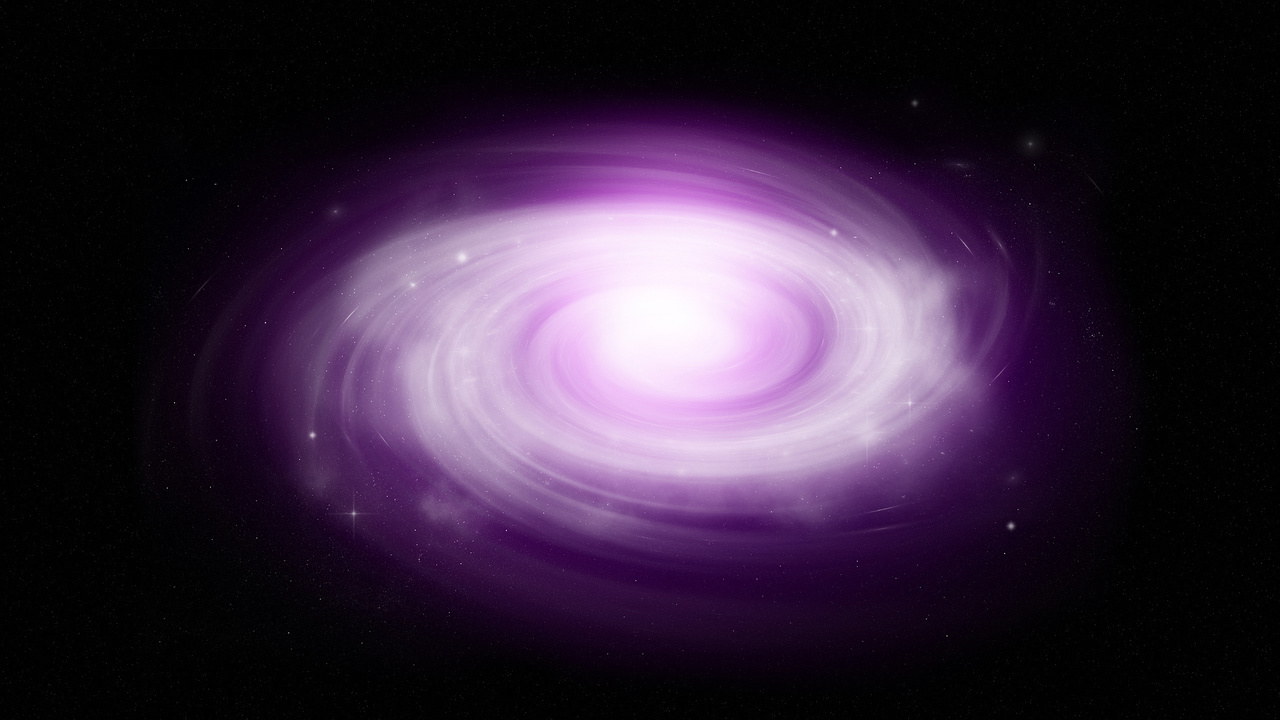 sci fi, Purple space, galaxy