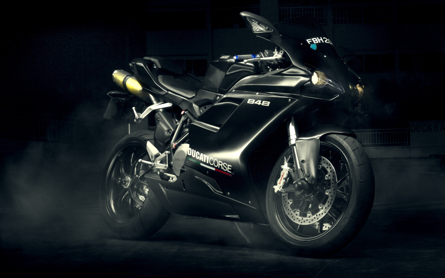 Ducati, evo,  , black, 848