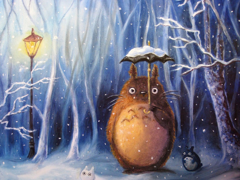 villasukka,   , chibi totoro, totoro, my neighbor totoro, 