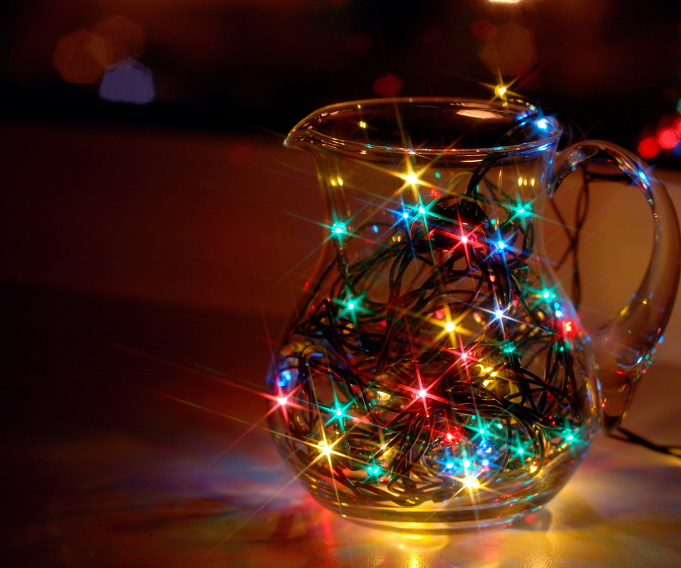 Lights, bokeh, window, star, glass, dream