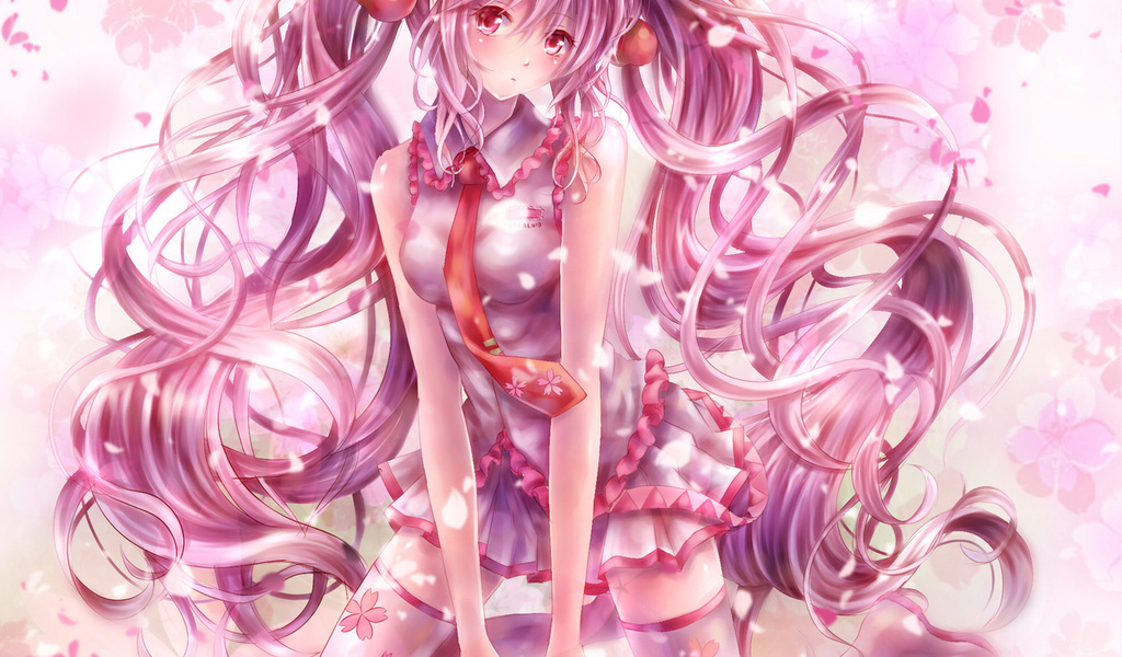 tandolcedeco, , , vocaloid, sakura miku, , 