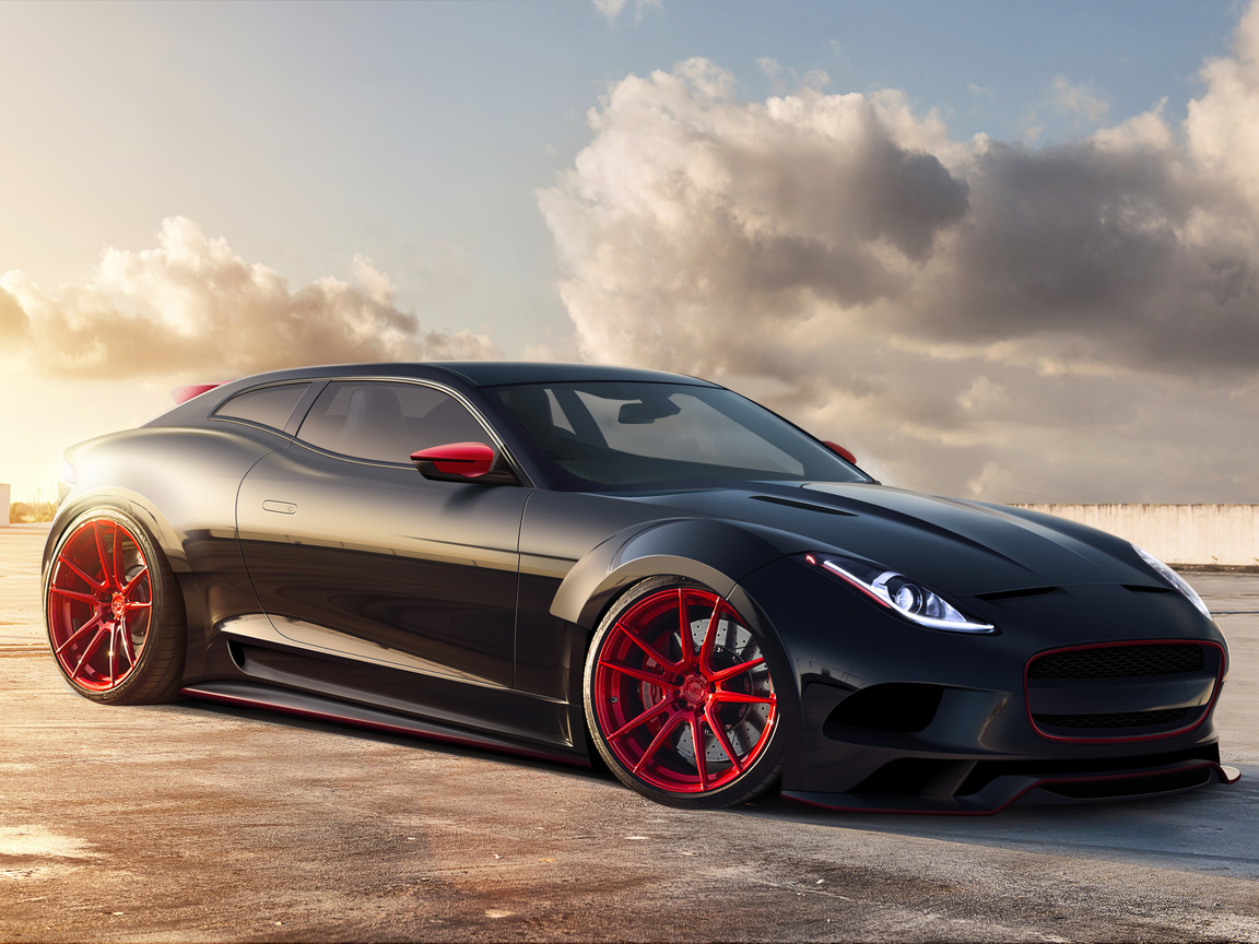 , , virtual tuning, Jaguar x-c16, , concept, 