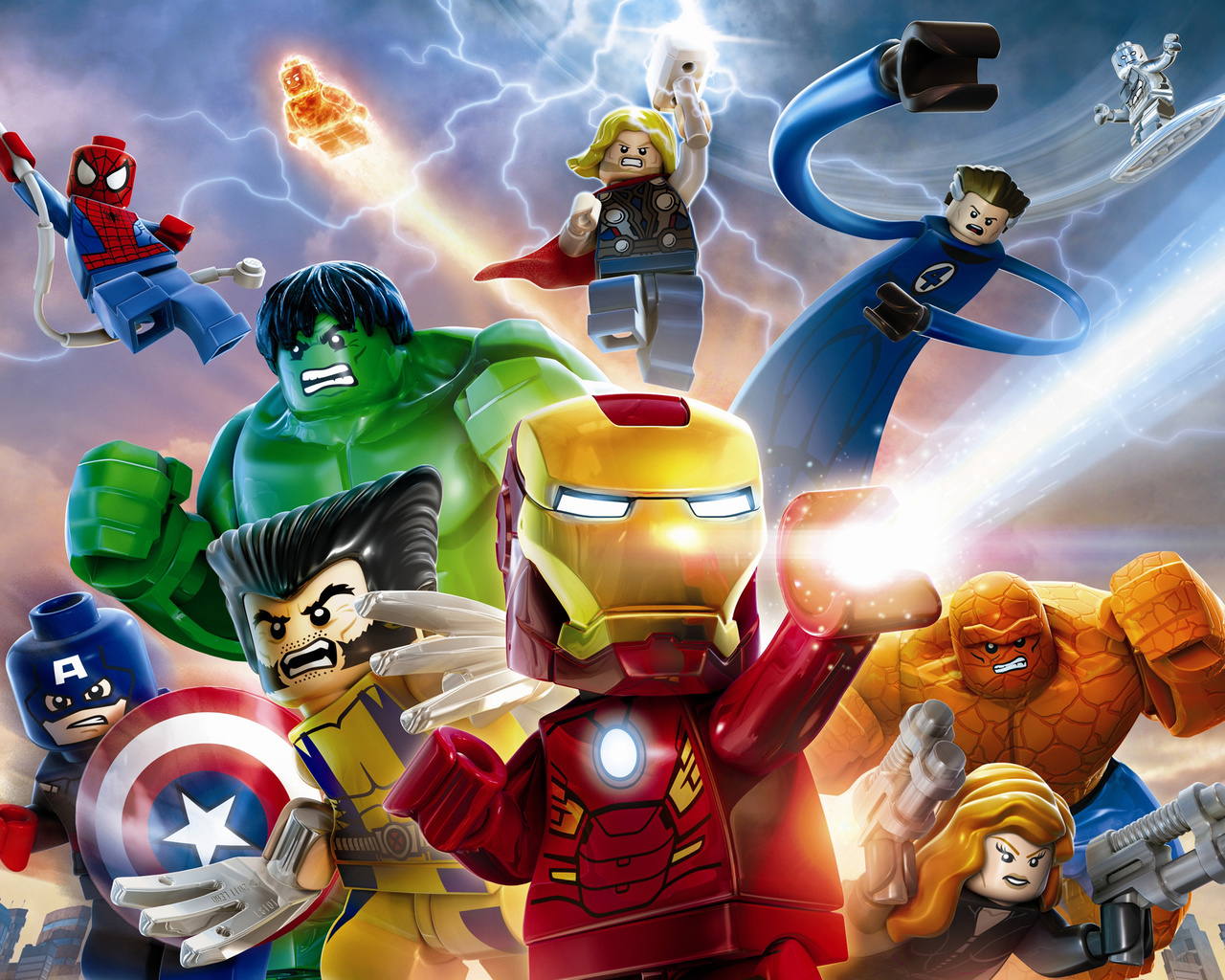 Lego marvel super heroes, , , 